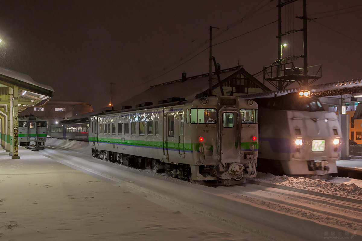 2016年再訪の遠軽駅