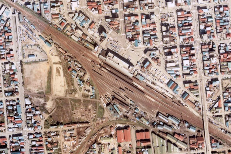 地上駅だったころの帯広駅